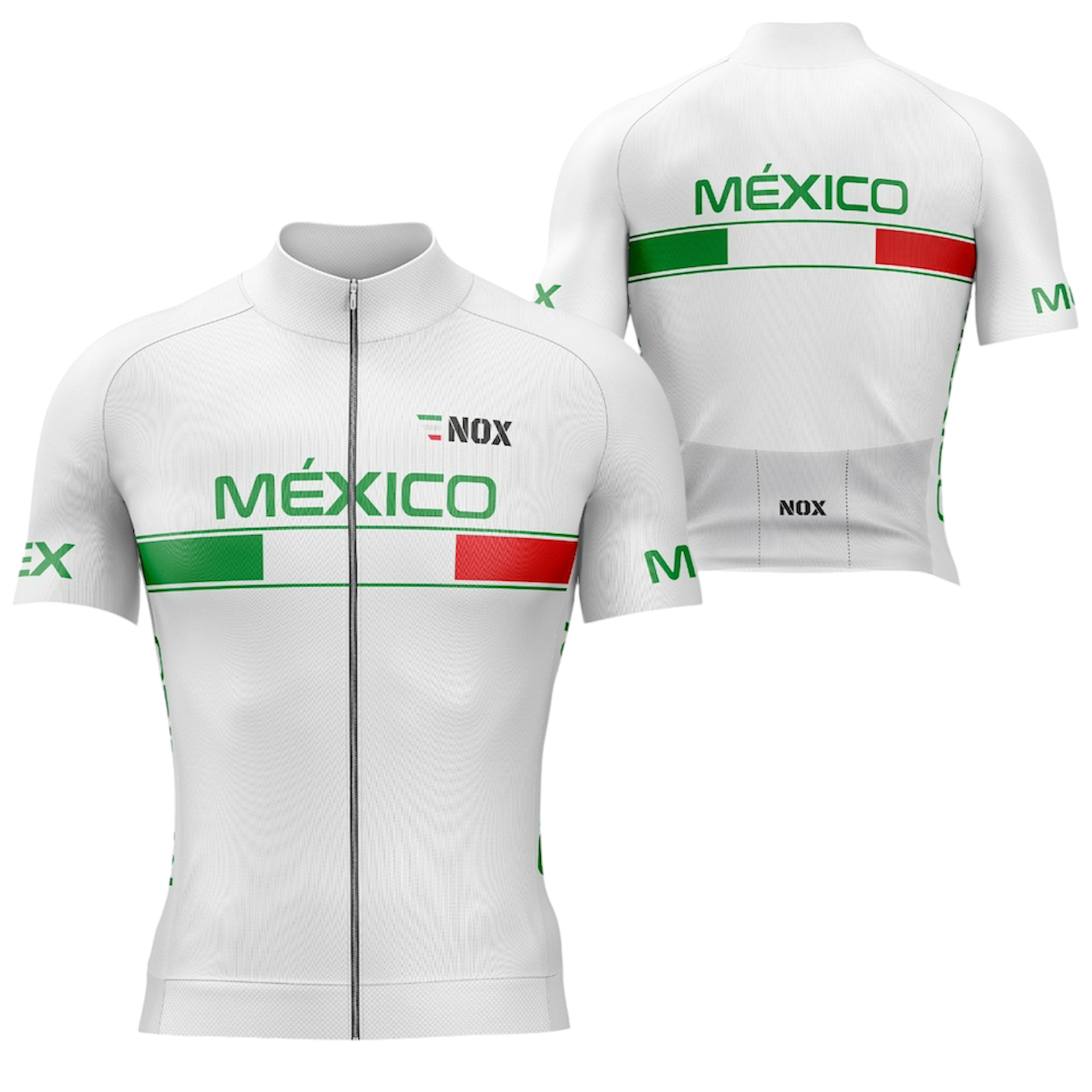 Jersey Ciclismo REF MÉXICO WHITE