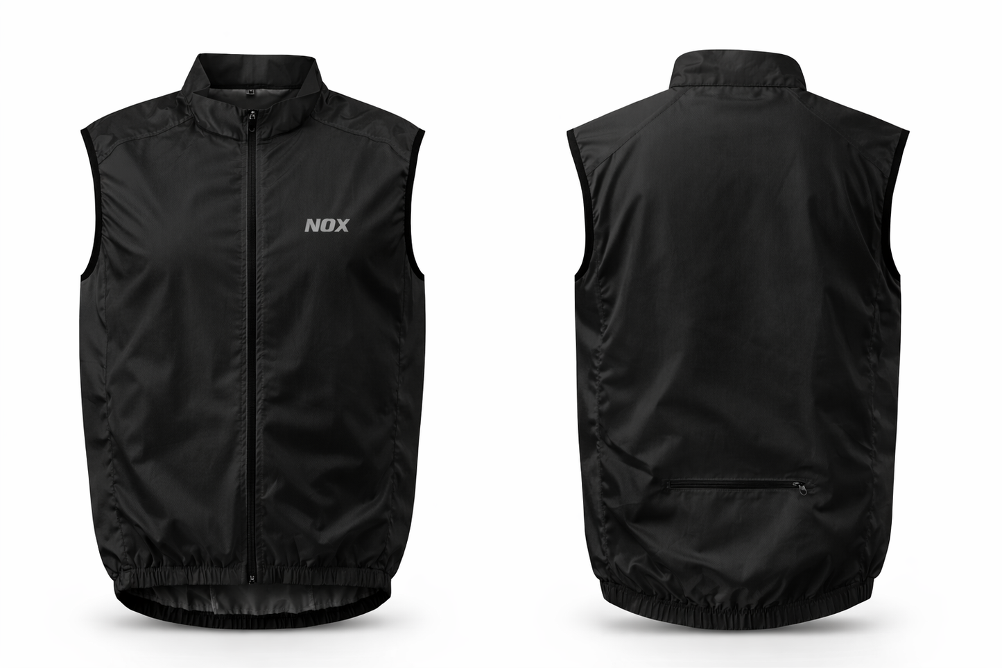 Chaleco Con bolsillo Trasero - Black