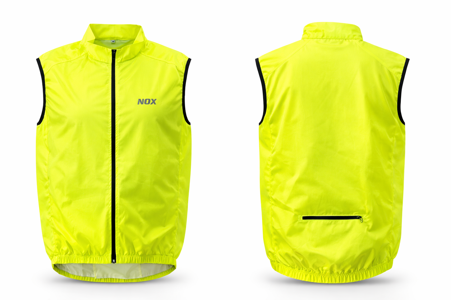 Chaleco Con bolsillo Trasero - Amarillo neón