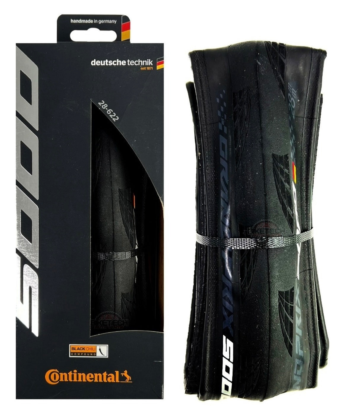 Llanta continental GP 500 700x28c Black