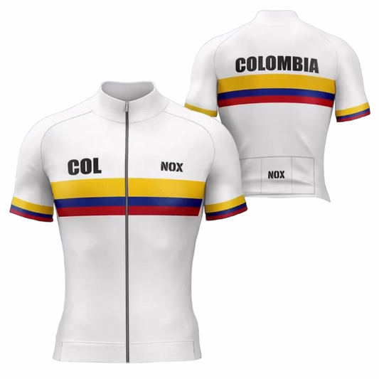 Jersey Ciclismo REF: COL 🇨🇴WHITE