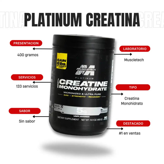 Creatina Muscletech Platinum