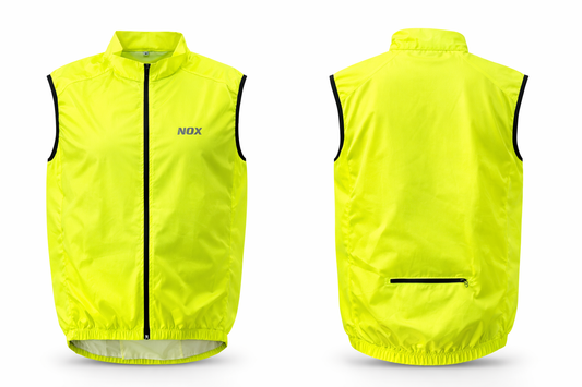 Chaleco Con bolsillo Trasero - Amarillo neón